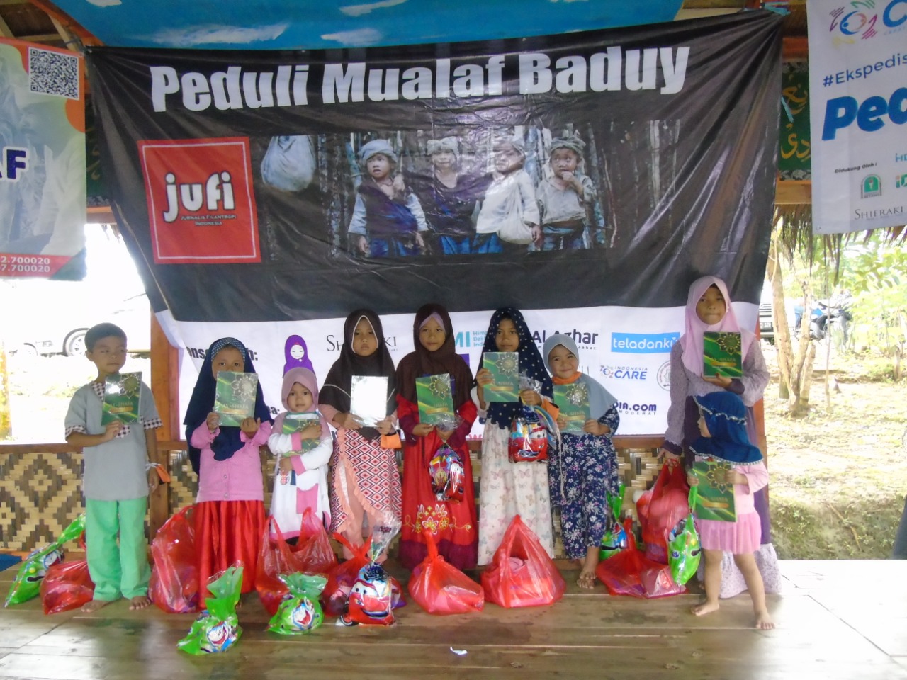 Gandeng Berbagai Pihak, Jurnalis Filantropi Indonesia Peduli Muallaf Baduy 